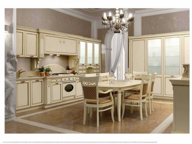 Кухня Palazzo Ducale 4 в 1 (Кухня, гостиная, кабинет, спальня) купите с доставкой по Екатеринбургу от 